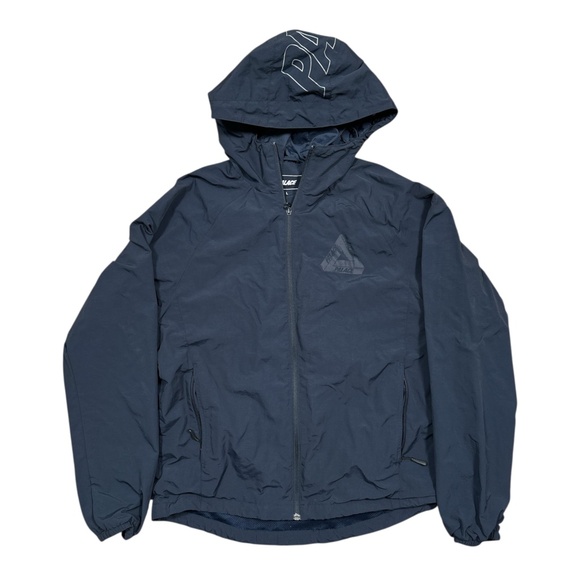 PALACE Navy Windbreaker Jacket - Picture 1 of 11